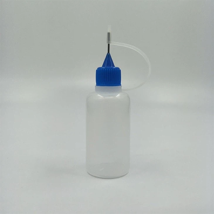 30 Ml, Squeezable Plastic Bottle With Steel Needle Dropper And Child-resistant Cap, Suitable For Liquids