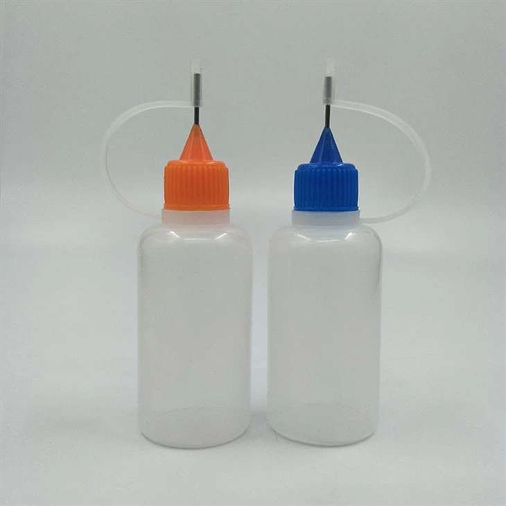 30 Ml, Squeezable Plastic Bottle With Steel Needle Dropper And Child-resistant Cap, Suitable For Liquids