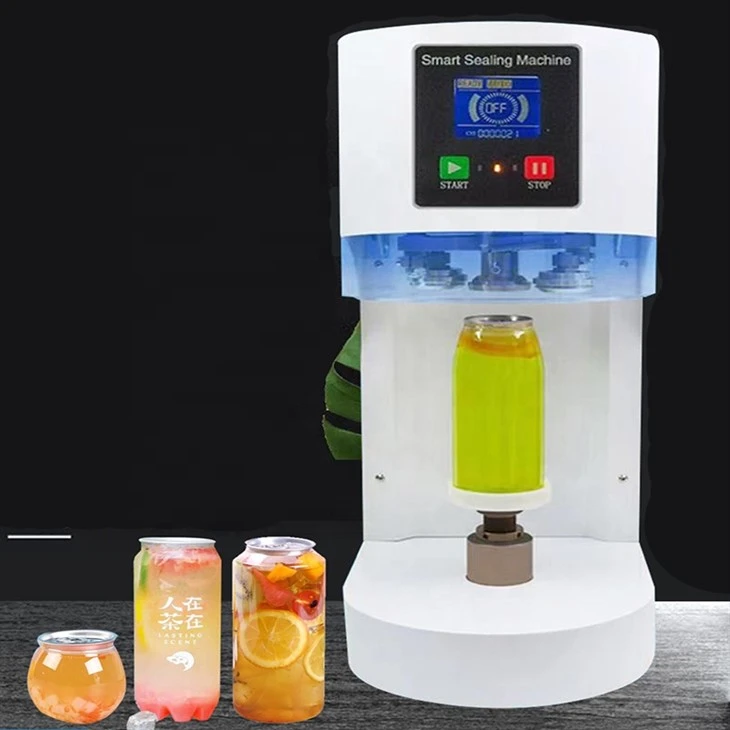 Gall soda masnachol sealer gyda chownter LCD
