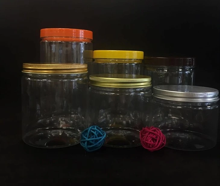 Empty Candy Plastic Jars