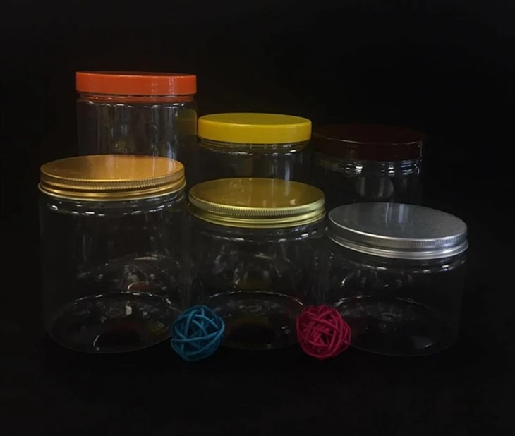 Empty Candy Plastic Jars