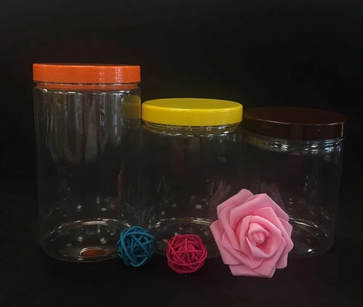 Empty Candy Plastic Jars