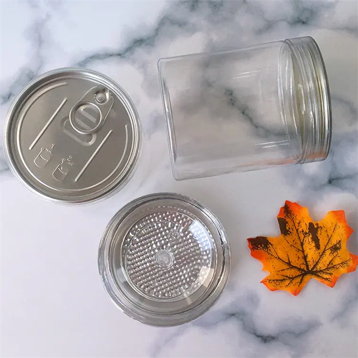 Food Grade Canned Plastic Jars Easy Open Lid suppliers