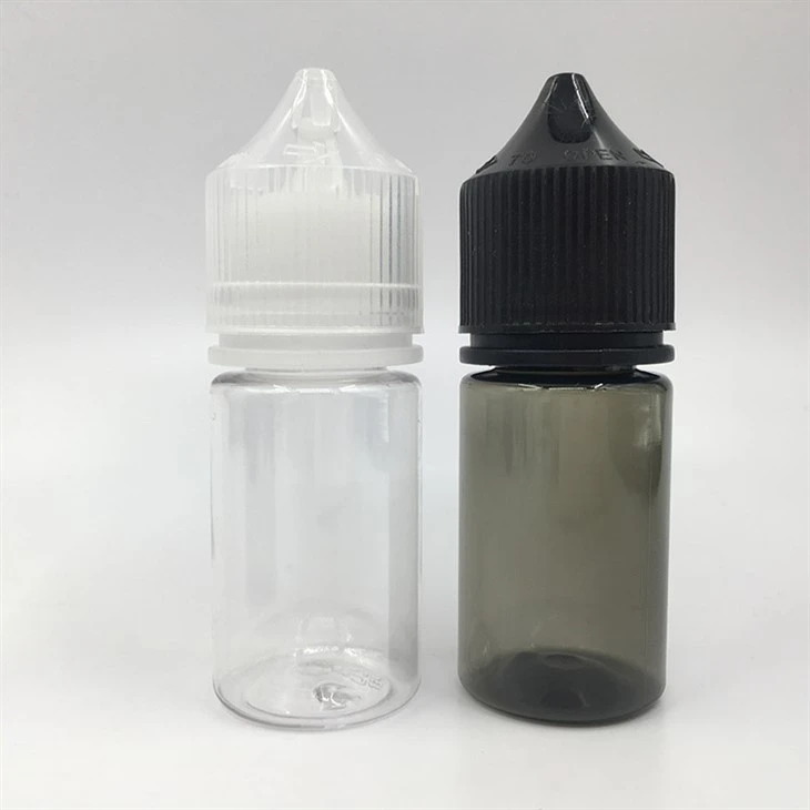 Lliw Personol E{0}}Poteli Hylif 10ml 30ml 60ml 100ml Gyda Chap Diogelwch Plant