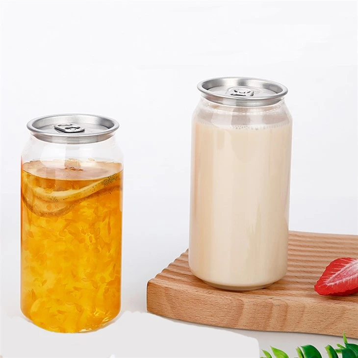 Can Soda Plastig Gyda Chaead Top Pop Alwminiwm 250ml 330ml 375ml 500ml