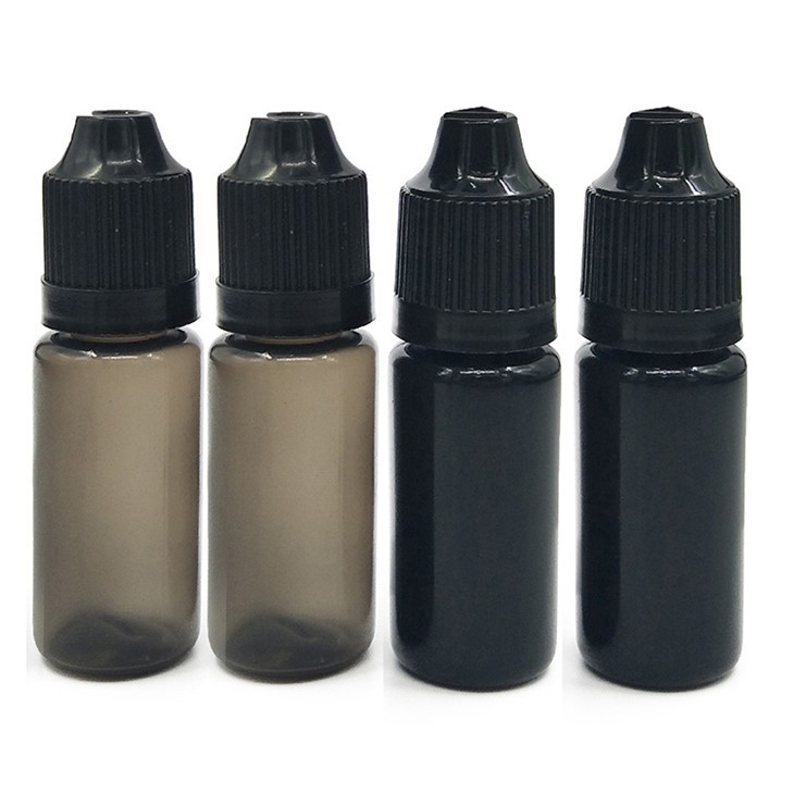 Poteli Dropper Plastig 3ml-100ml Poteli Gwasgu Atal Gollyngiad Ar Gyfer Diferion Llygaid