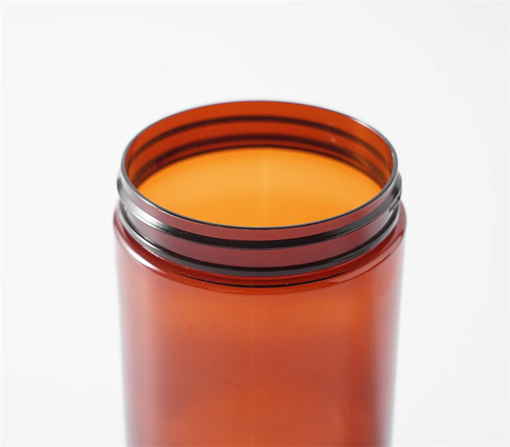 Plastic Jars Cosmetics Wide 8oz