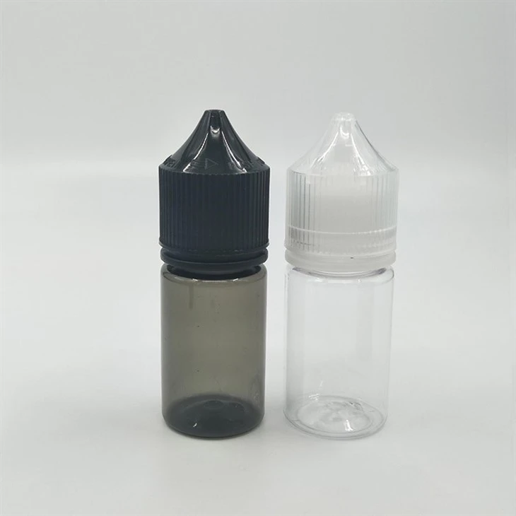 Plastic PET V3 Dropper Liquid Juice Bottle