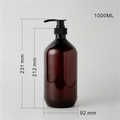 Pwmp Lotion Brown Potel Boston 1000ml