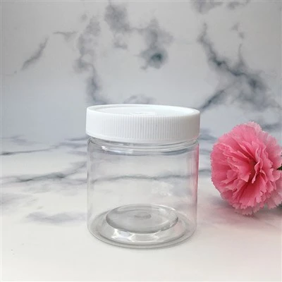 Jar Plastig Hufen Cosmetig 250ml