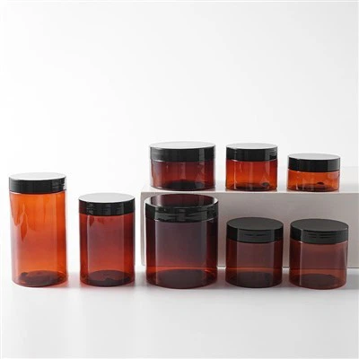 Jar Cosmetig Jar Plastig