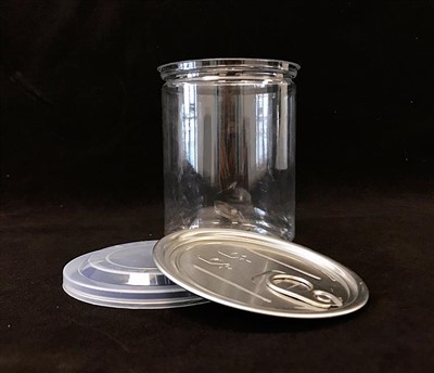 Anifeiliaid Anwes Gwag 200ml Jar Pecynnu Bwyd 250ml Gyda Chap Cylch Tynnu