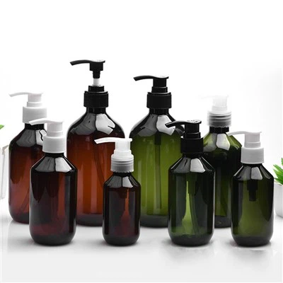 Potel Pet Amber Boston 200ml 250ml 350ml 500ml Potel siampŵ