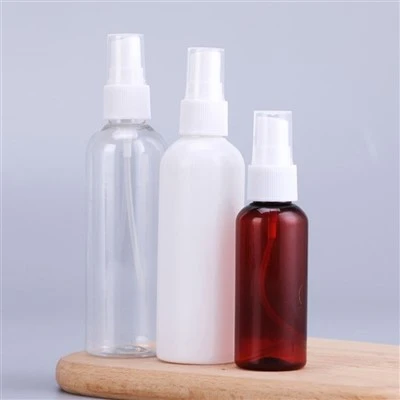 Plastig PET Tryloyw Teithio Cludadwy Cosmetig Alcohol Fine Niwl Chwistrellu Potel