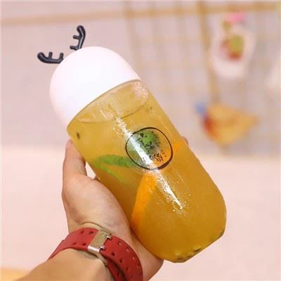 Potel Sudd Yfed Siâp Capsiwl