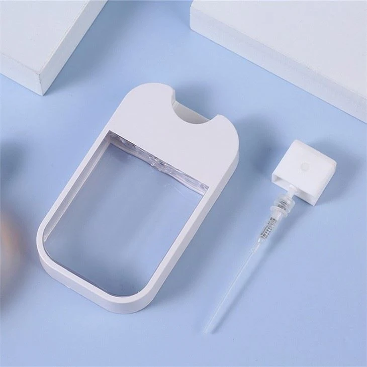 In stock portable mini refillable pocket travel card perfume spray bottle (5)